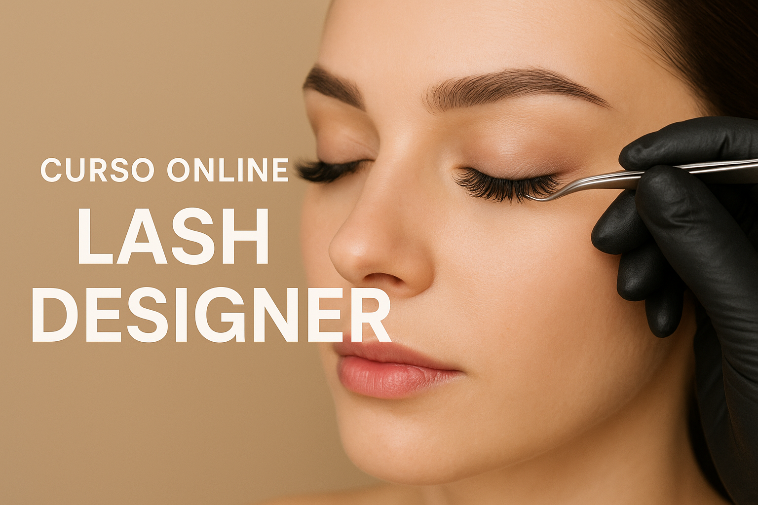 Designer de Sobrancelhas + Extensão de Cílios